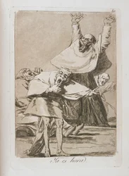 Platte aus Los Caprichos, 1797-1798